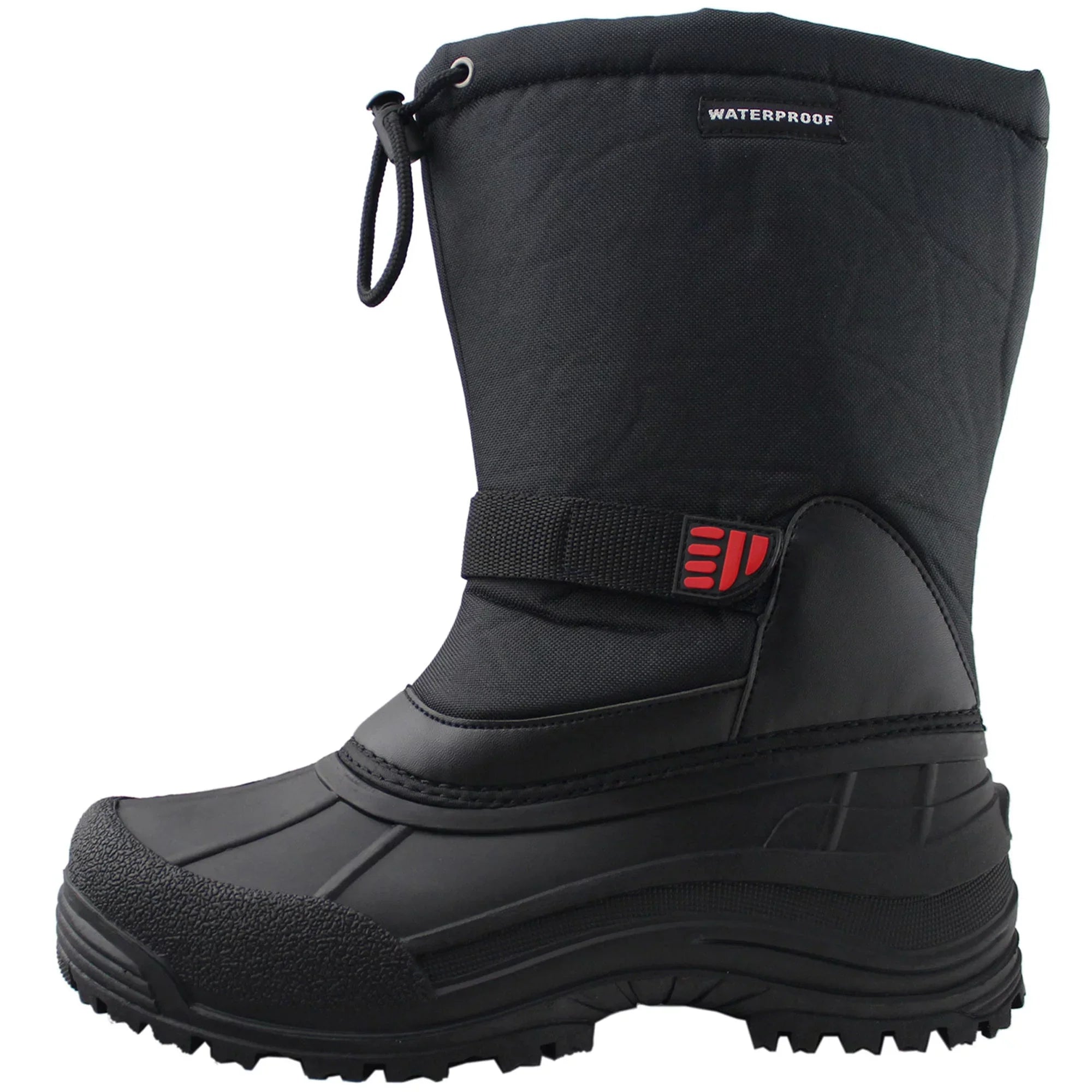 Tanleewa Men's Winter Boots Waterproof Insulated Snow Boots Anti-Slip Shoe Size 11.5 Adult Male