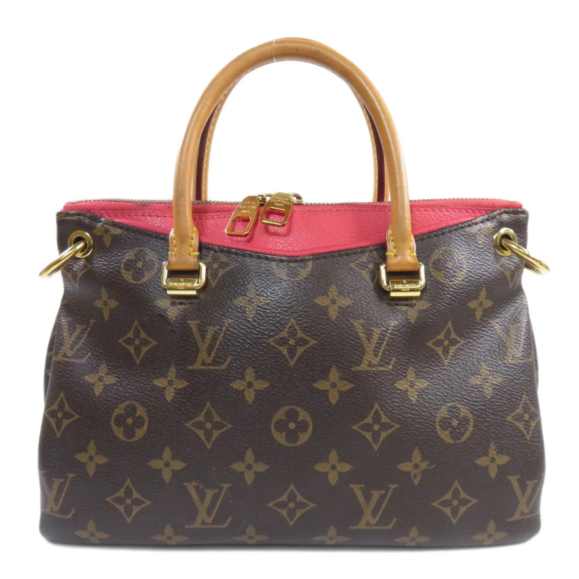 Pre-Owned Louis Vuitton M41734 Pallas  Monogram Handbag Canvas Ladies (Good)