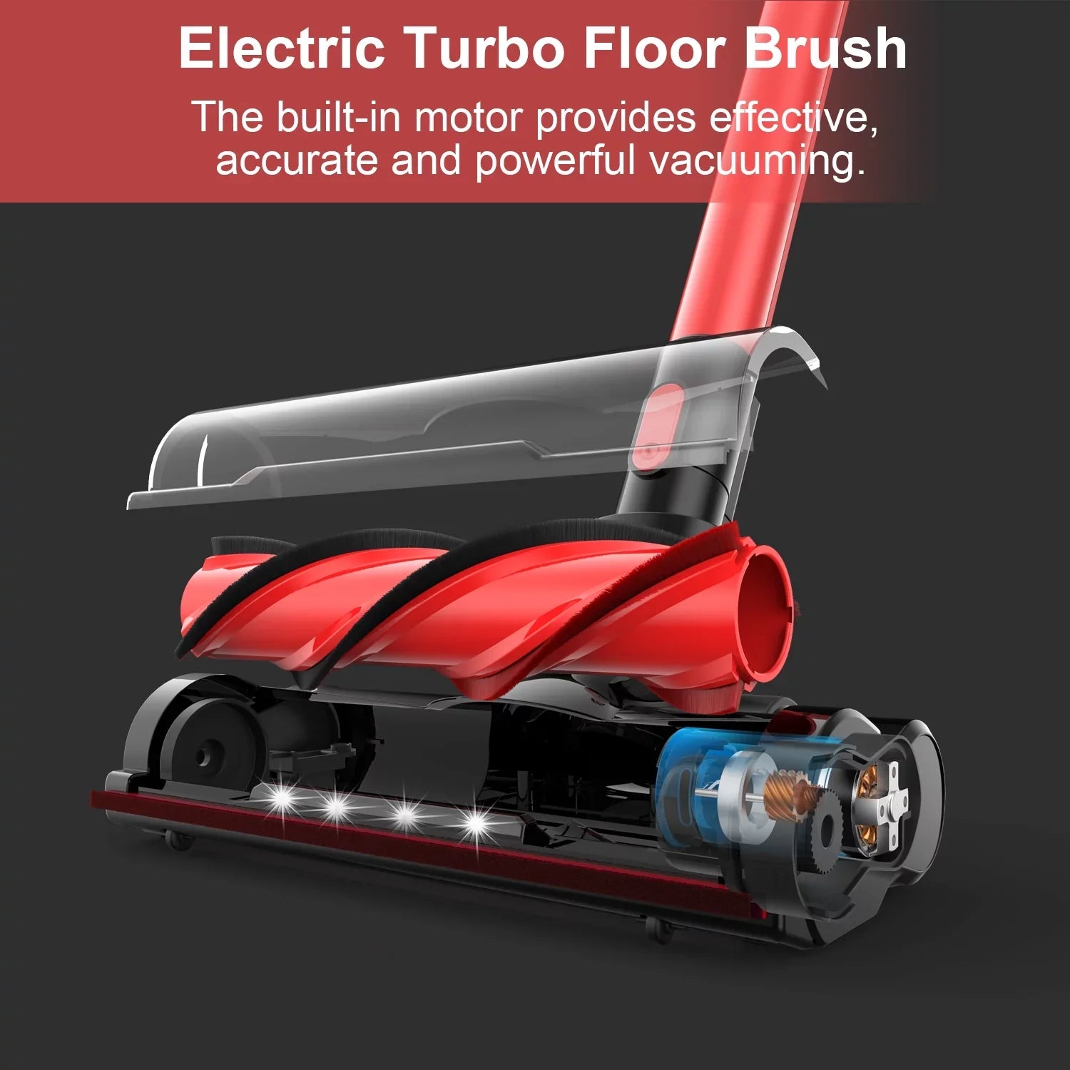 Cordless Stick Vacuum Cleaner 23KPA Brushless Motor for Hard Floor, Carpet, K17