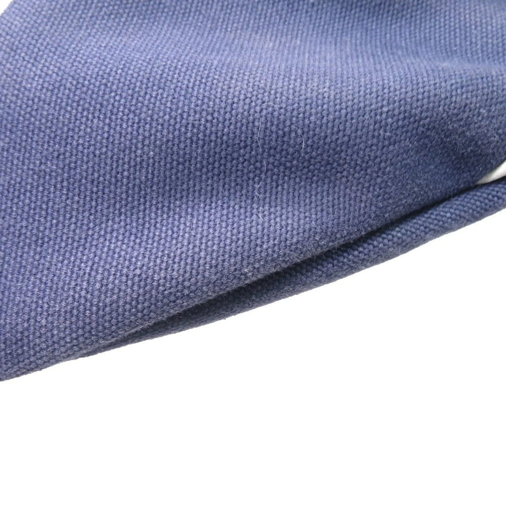 Pre-Owned  Sportsline Waist Bag Body Navy/White Canvas Women's Men's (Good)