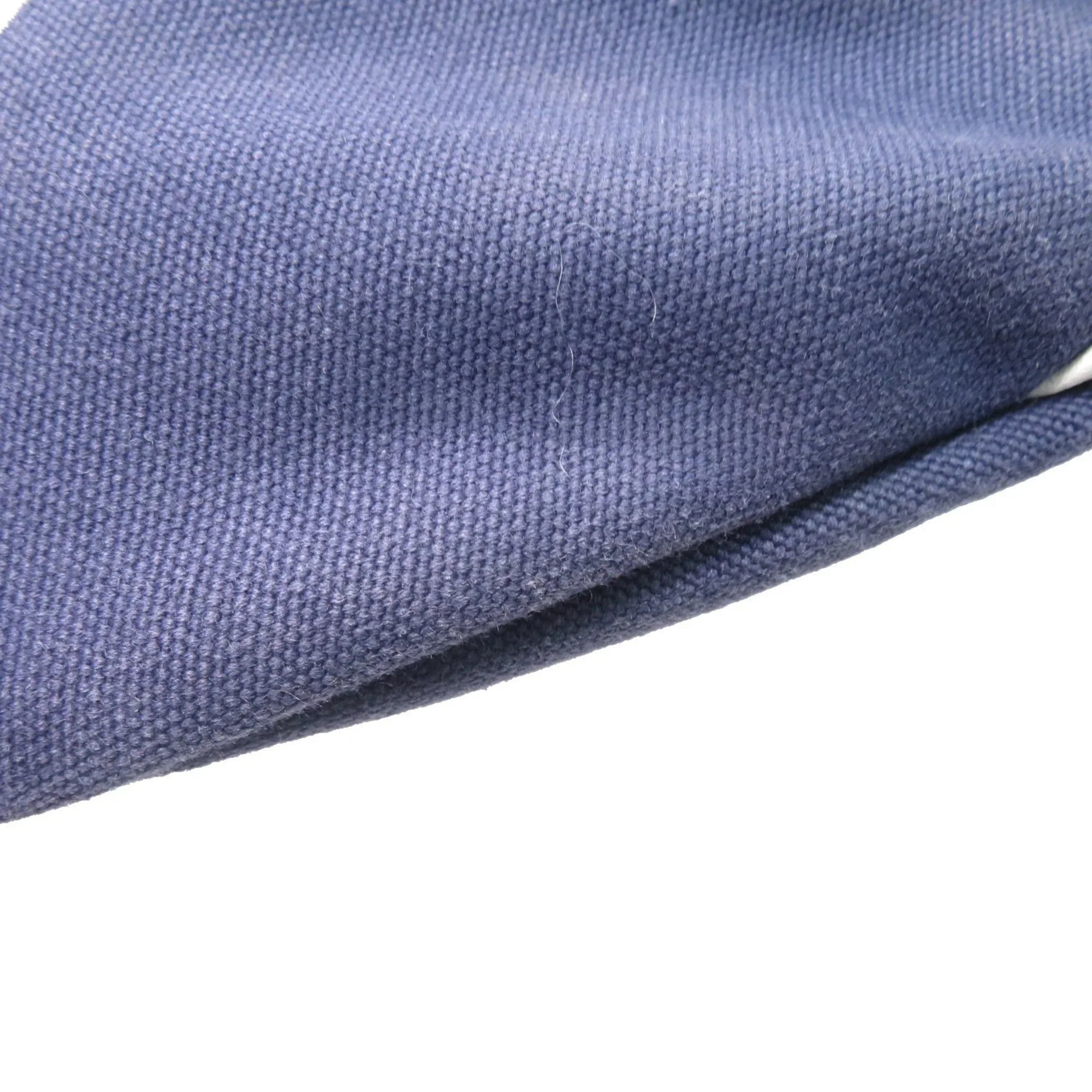 Pre-Owned  Sportsline Waist Bag Body Navy/White Canvas Women's Men's (Good)