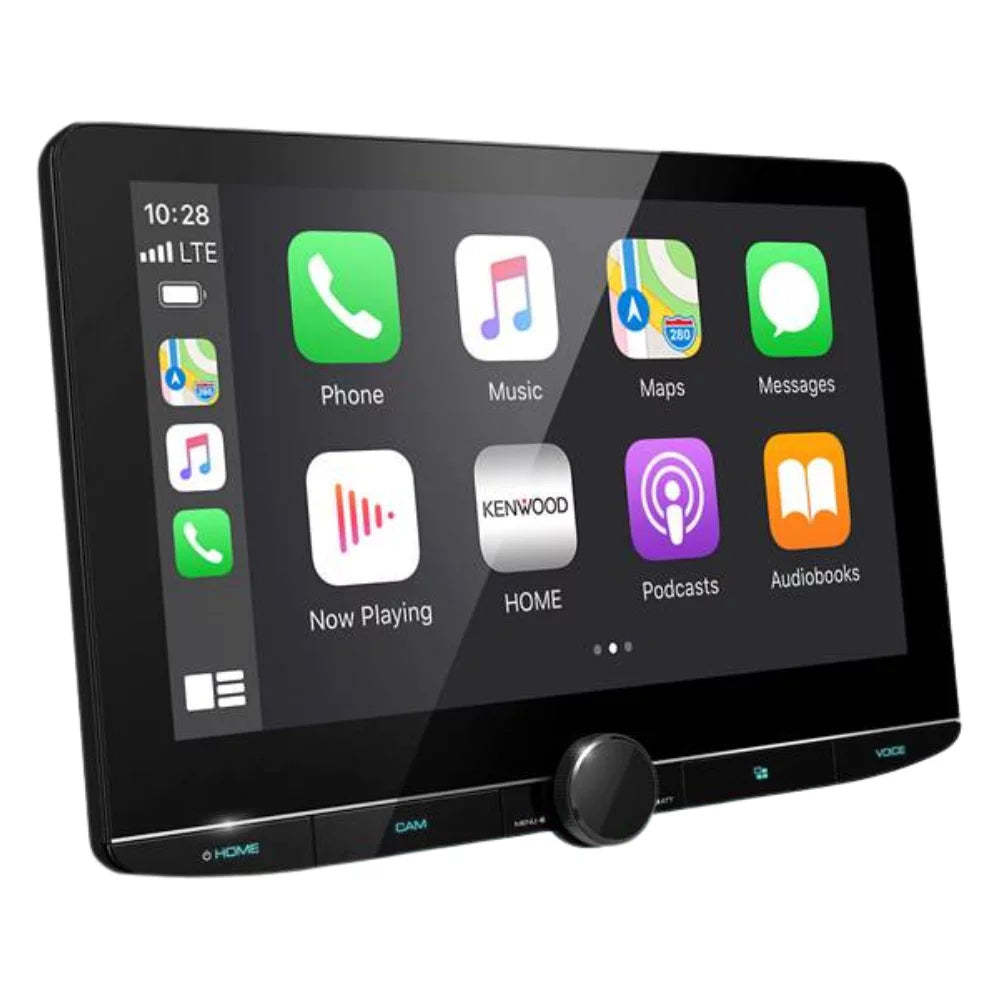 New Kenwood DMX1057XR 10.1" Multimedia Receiver & -N520 Full  Dashboard Camera