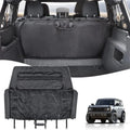 Black Soft Top Window Storage Bag For Ford Bronco 4 Door Accessories 2021-2023