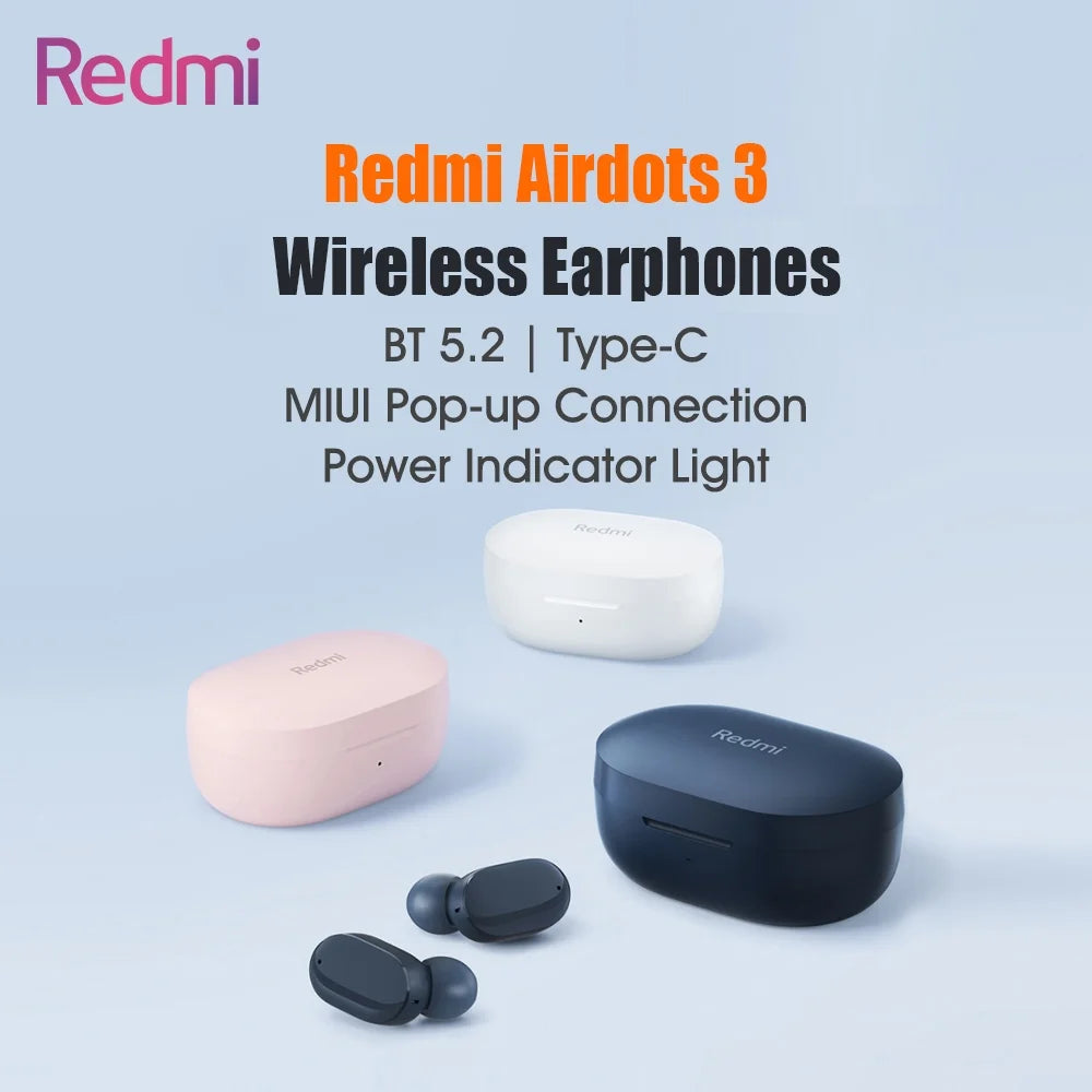 Redmi Airdots 3  BT5.2 Wireless Earphones In-Ear Earbuds