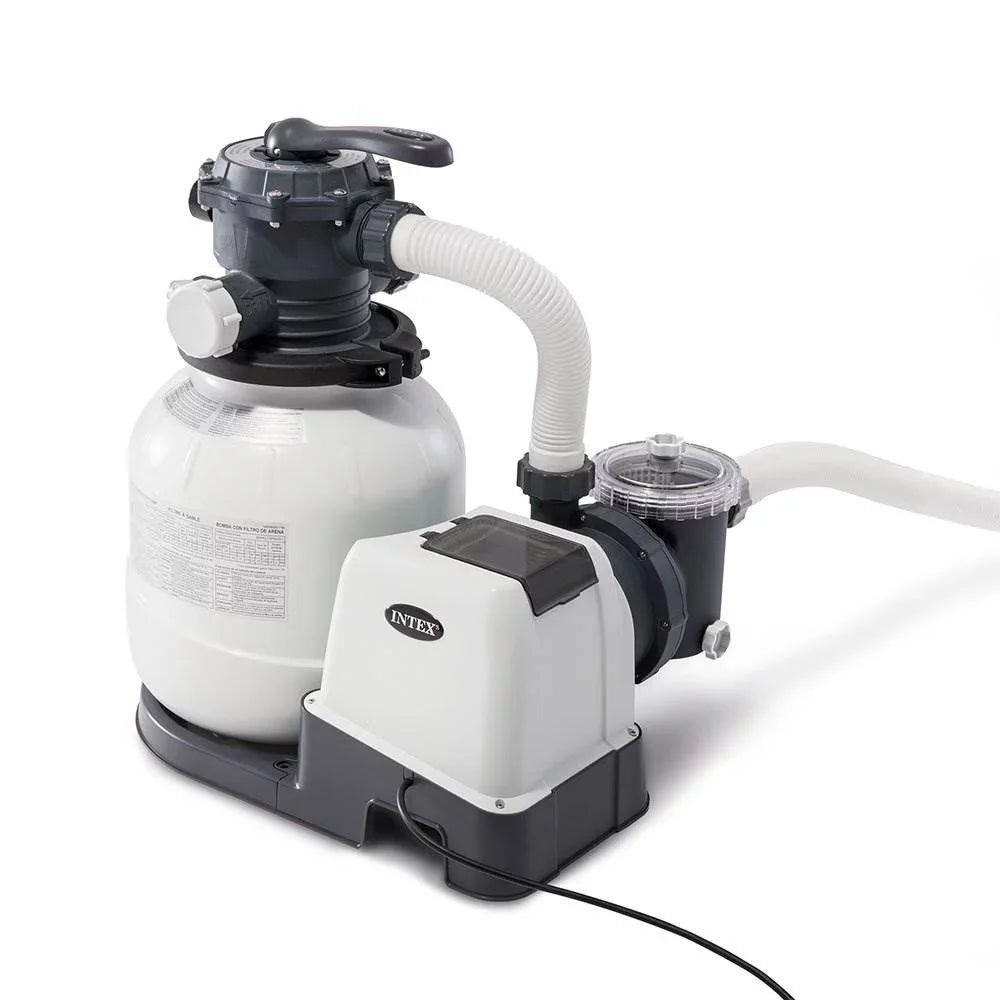 Intex 2100  Pool Sand Filter Pump w/Krystal Clear Saltwater System