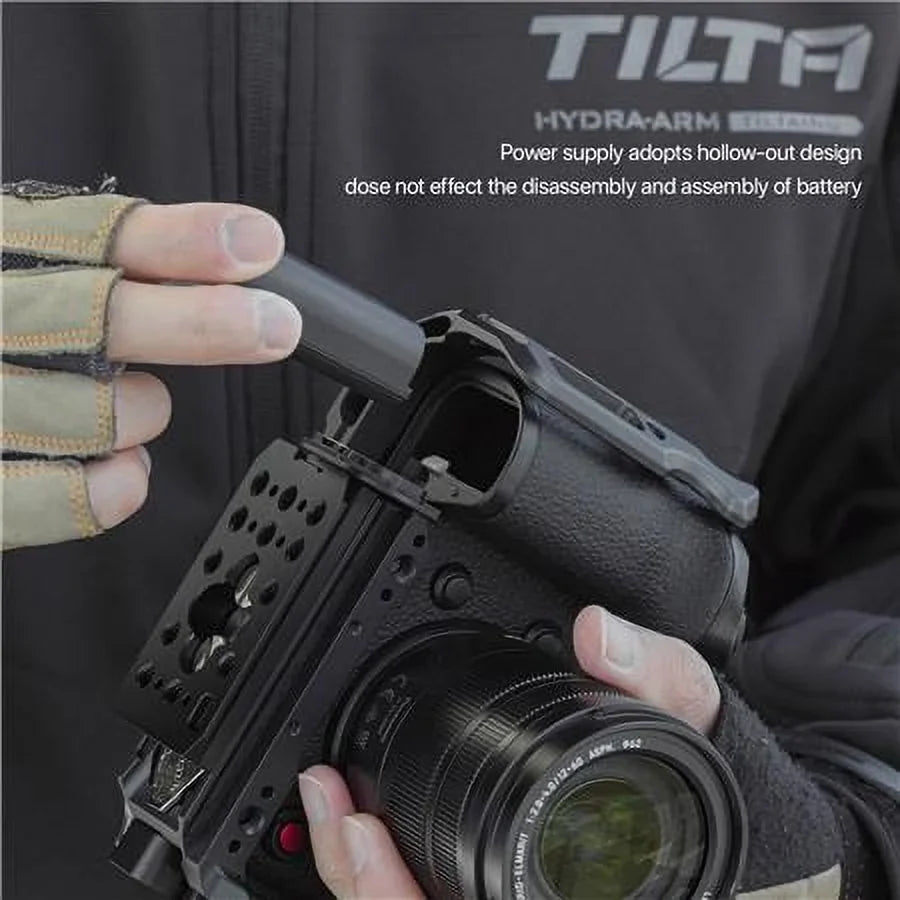 Full Camera Cage for Panasonic Lumix GH6, Black