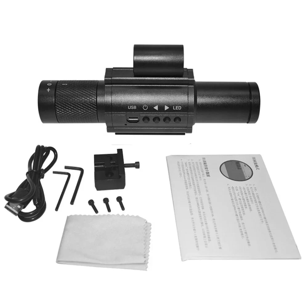 Portable Monocular Night-Visions Sight Device Day Night Use Telescopes 1.54inch Display Photo Taking Video Recording Infrared Digital Video Camera for Fishing Boating Wildlife Observation