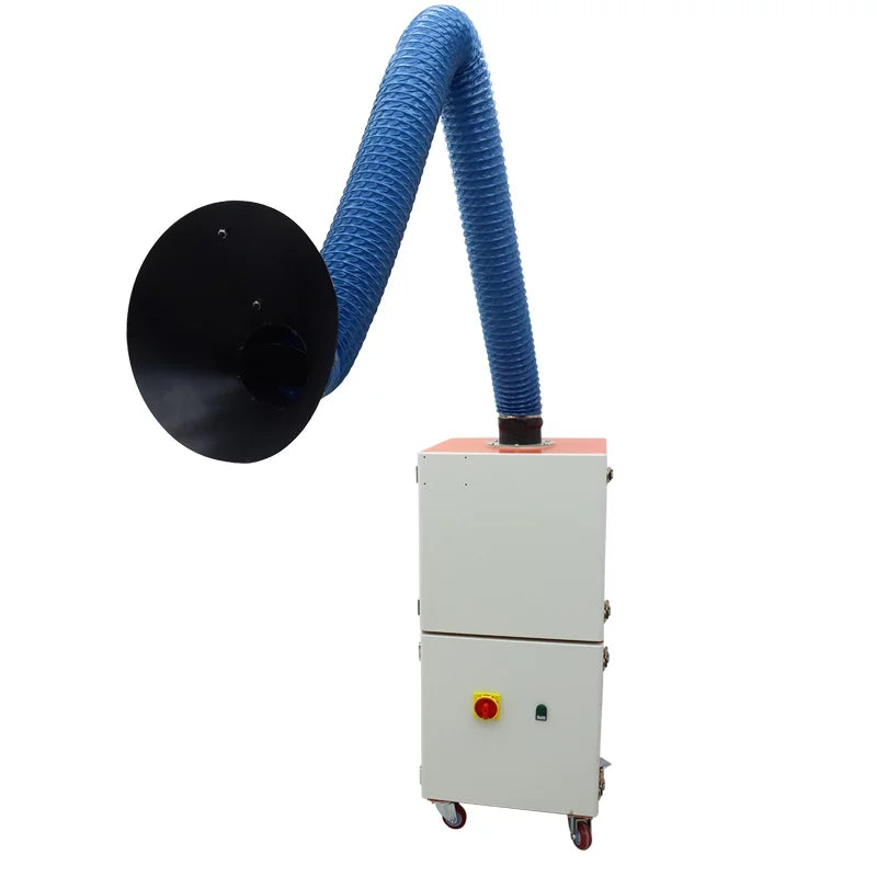 Mobile Welding Smoke Purifier Single Arm Welding Fume Extractor 220V