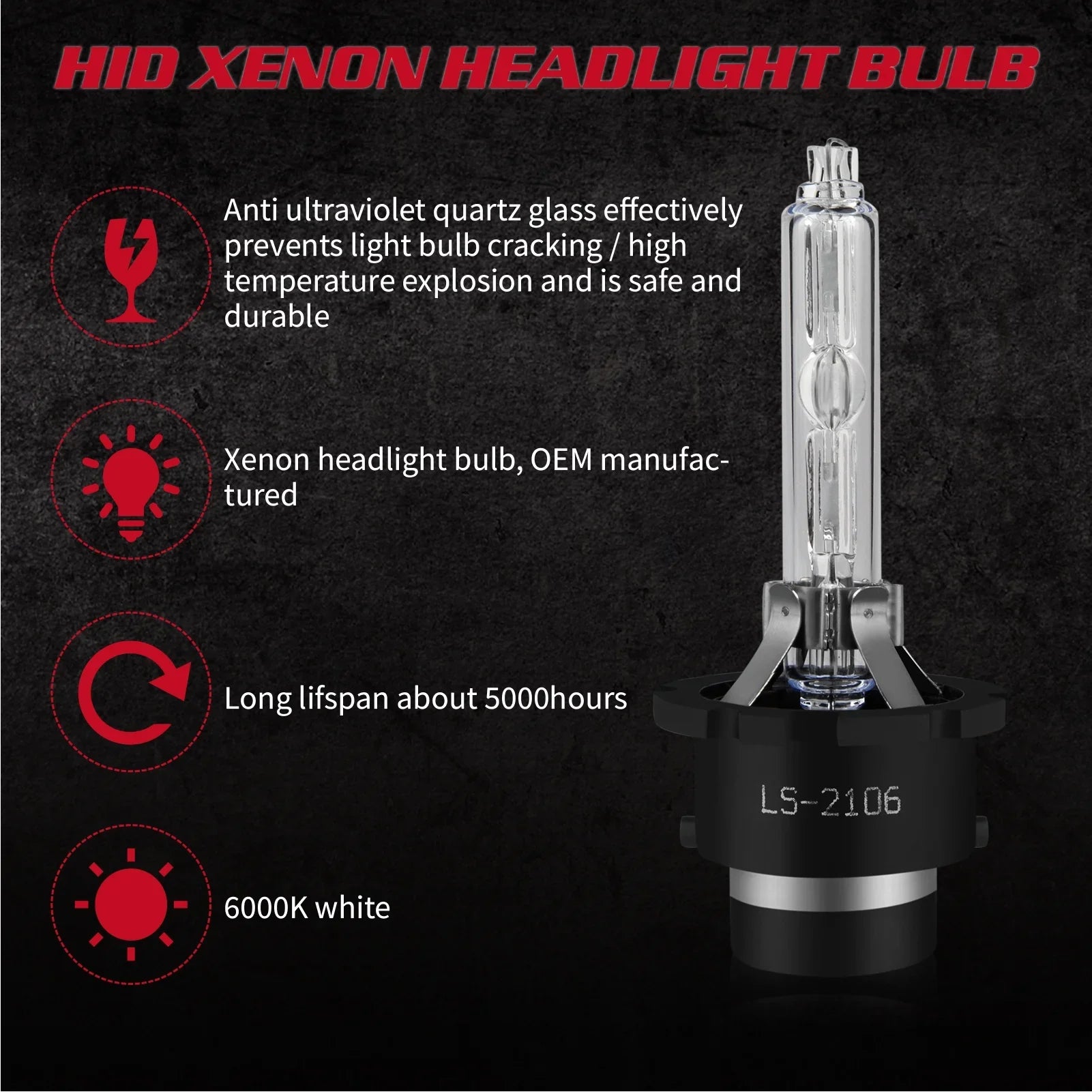 D4S  Headlight Bulbs for Mazda -5 2018 H11 H8 Led Fog Lights 4pcs
