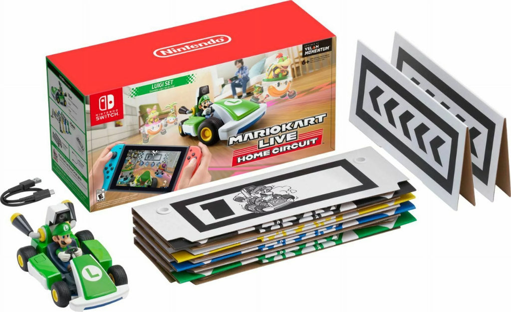Mario Kart Live: Home Circuit - Luigi Set Luigi Edition - Nintendo Switch, Ni...