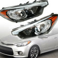 Headlamps Halogen Headlights For  Forte Forte 2014 2015 2016 1 Pair Halogen Headlight Set Right+Left Headlamps for Kia Forte Forte5 2014-2016 Left + Right  Forte Forte5 Halogen Headlights