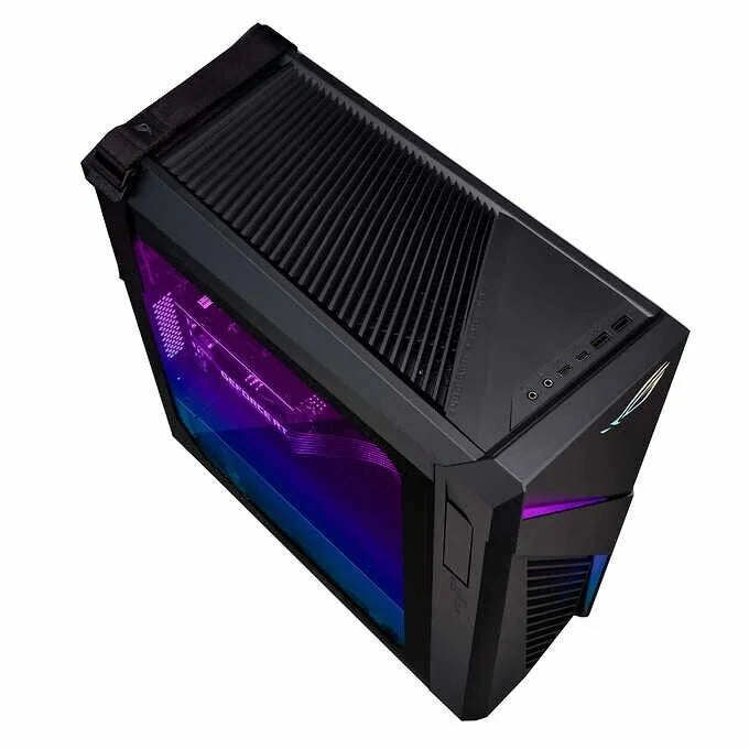 Strix G16CHR Liquid Cooled Gaming Desktop - 14th Gen Intel Core i7-14700F (20-Core) - GeForce  4070, 12GB - Windows 11