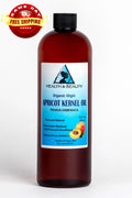 Apricot Kernel Oil Unrefined Organic Virgin Cold Pressed Raw Natural Pure 48 oz
