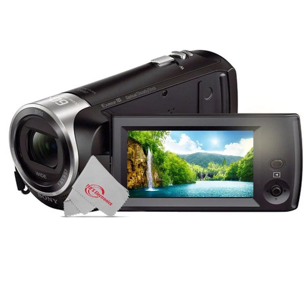 Teds  -CX405  Handycam Camcorder Top Accessory Bundle
