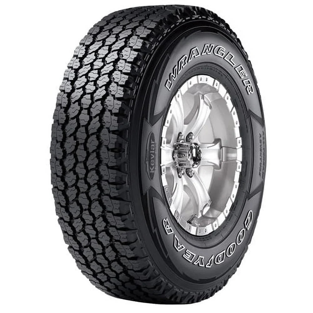 Goodyear Wrangler All-Terrain Adventure with Kevlar All Terrain 275/65R18 116T Light Truck Tire