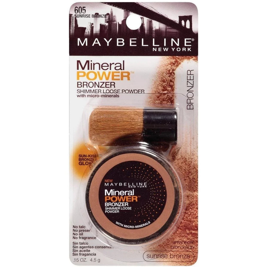 Maybelline Mineral Power Bronzer Shimmer Loose Powder