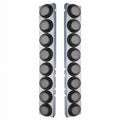 United Pacific 33801 Air Cleaner Light Bar   Front, Stainless Steel, With