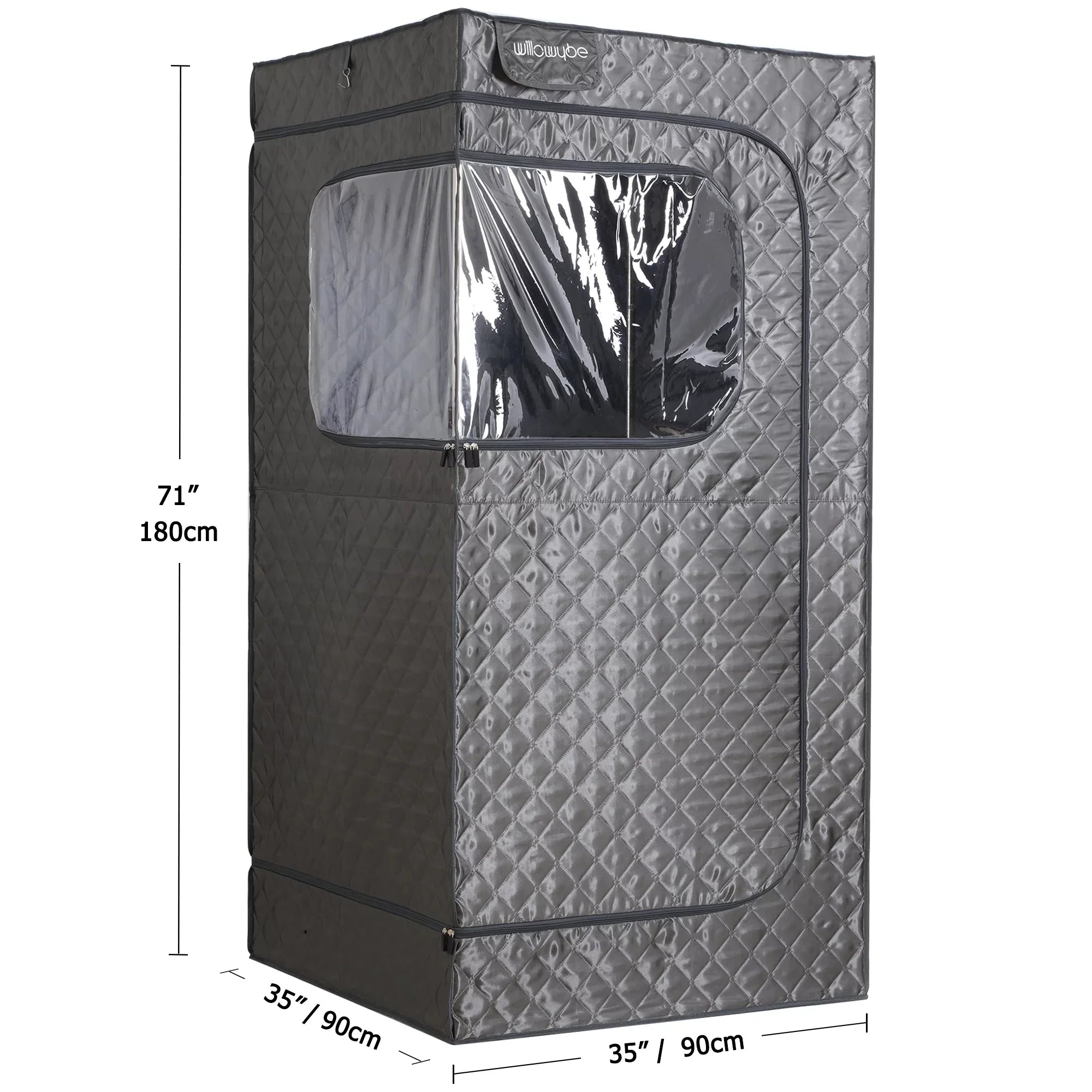 Portable Steam Sauna with Bluetooth Control, 4L KingPower Steamer, Body Tent, Foldable Chair | Personal Home Spa