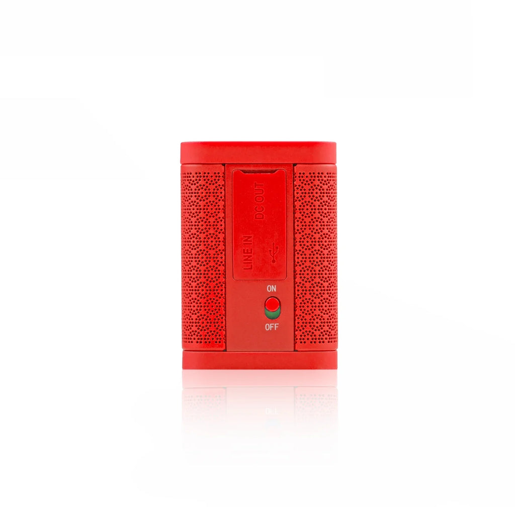 Edifier MP270 Portable Bluetooth Speaker with  inputs rechargeable battery and on-board controls - Red