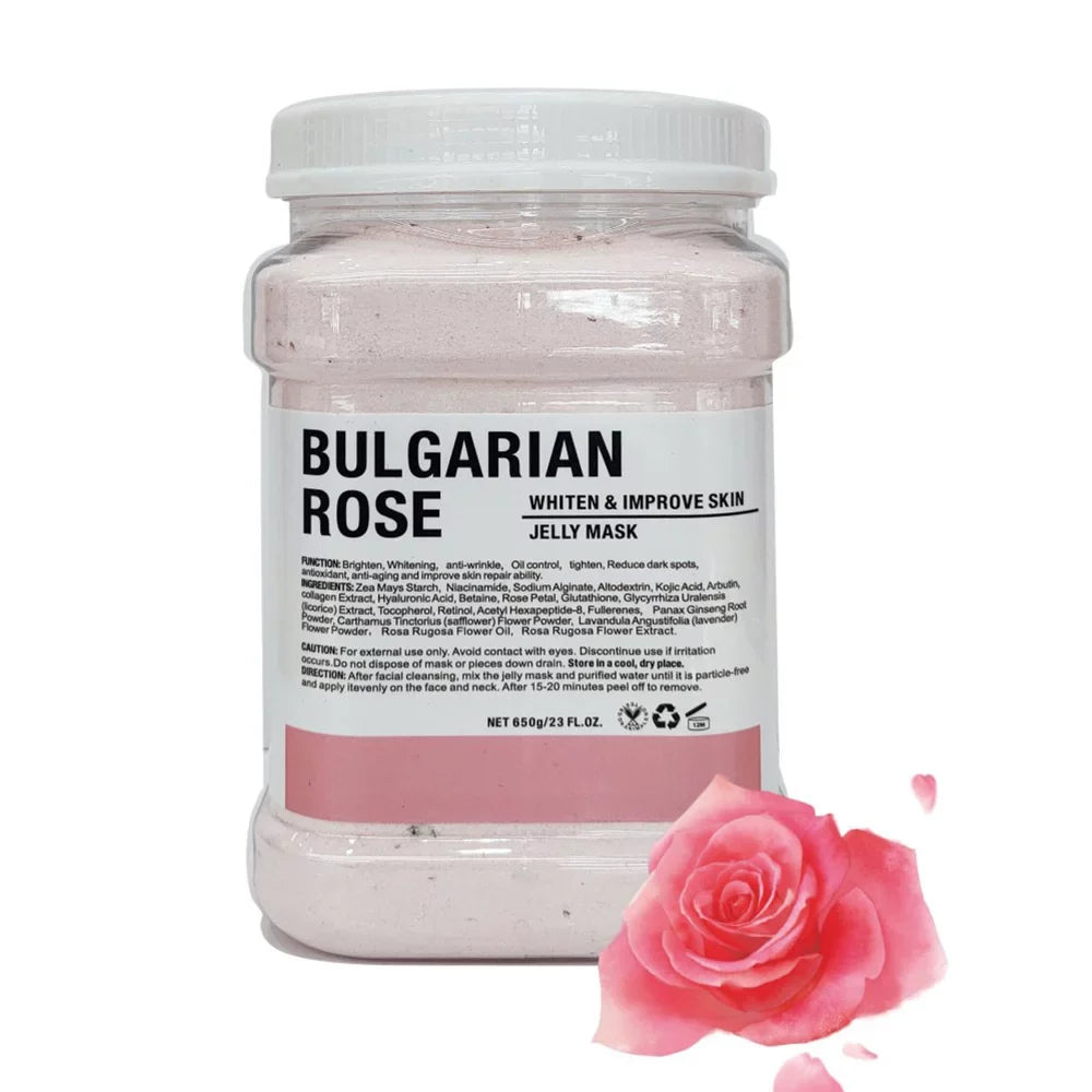 Rose Mask Crystal Powder Moisturizing Facial Mask Rose Petal Crystal Jelly Facial Mask