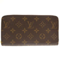 Pre-Owned Louis Vuitton M42616 Monogram Zippy Round Long Wallet (Good)