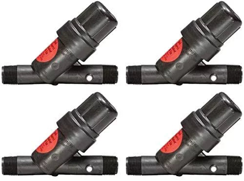 Rain Bird PRF07530S Drip Irrigation in-Line 30  Pressure Regulating Y Filter, 3/4 Male Pipe Thread Pack of 4