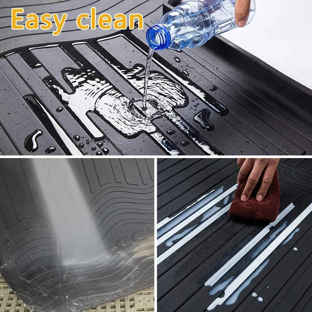 Trunk Mats Material 3D Molded Protection For Jeep Grand Cherokee 2011-2021 Cargo Mats