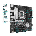 B760M-A D4 Intel B760 ( 1700)(13th and 12th Gen) mATX motherboard, PCIe 4.0, two M.2 slots, Realtek 2.5Gb Ethernet, DisplayPort, Dual ,  6 Gbps, rear  3.2 Gen 2, front  3