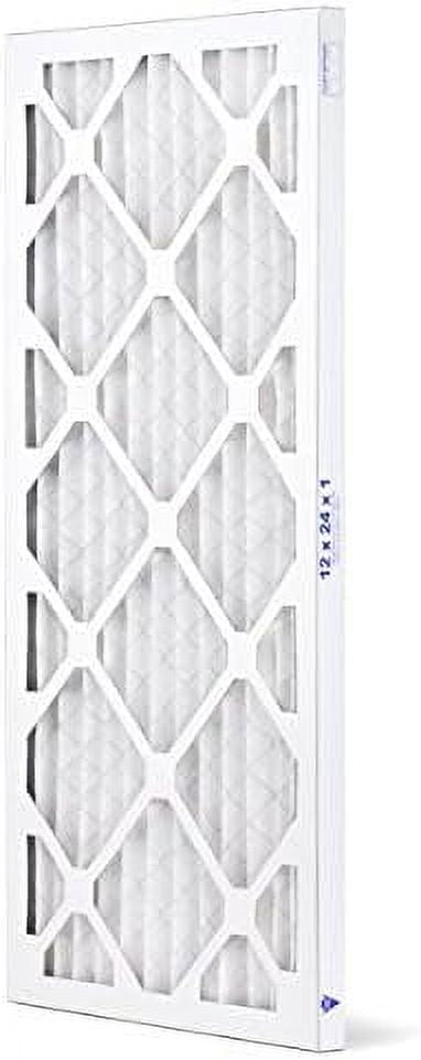 12X24x1 Air Filter  11 Pleated  Furne Air Filter, Allergy 6-Pk, Made In The