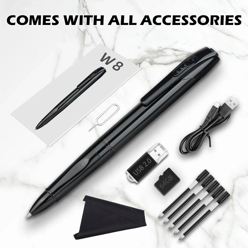 64G Camera Video Recorder  ,Camera Motion Activated ,Nanny Cam ,Small Security Camera for Home and Office ,Camera no WiFi Needed