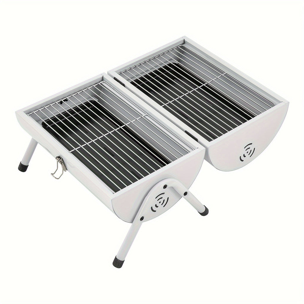 DFSDFGF32 White Multi-functional  Grill with Thermometer