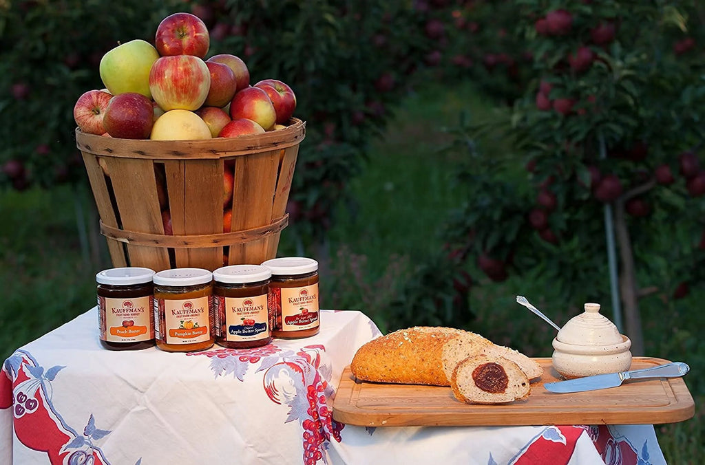 Kauffman's Fruit Farm Homemade Cinnamon Apple Butter Spread, 8.5 Oz. Pack of 2