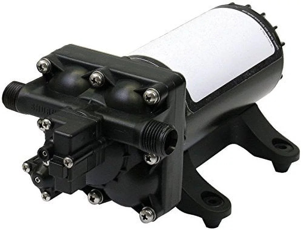 Shurflo SHR4048-153-E75 12V  4 Gallons Per Minute High Flow Fresh Water Pump 0.5 in.  Male Ports