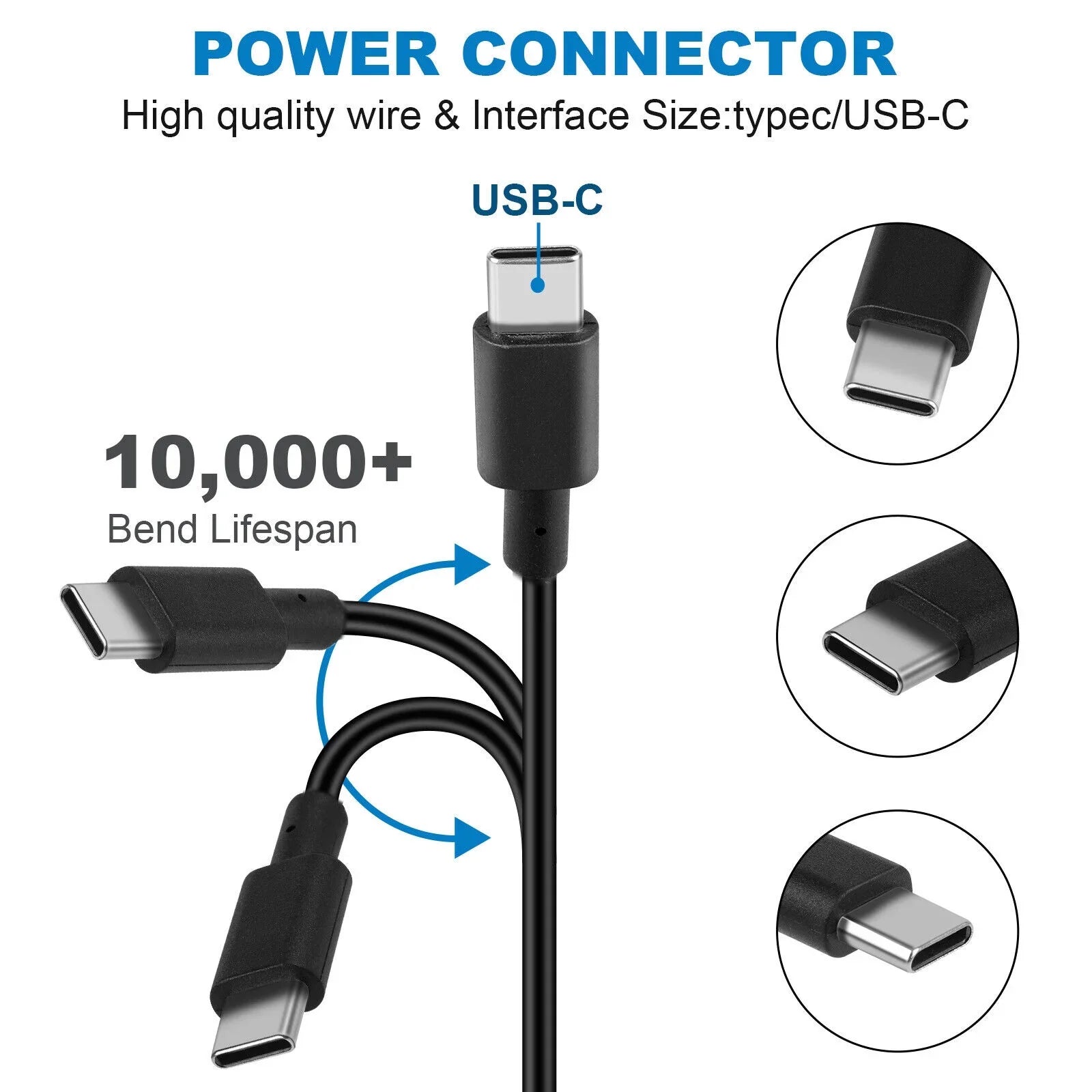65W  C  Adapter Charger for  L30757-002 L32392-001 L30757-004 L32392-001