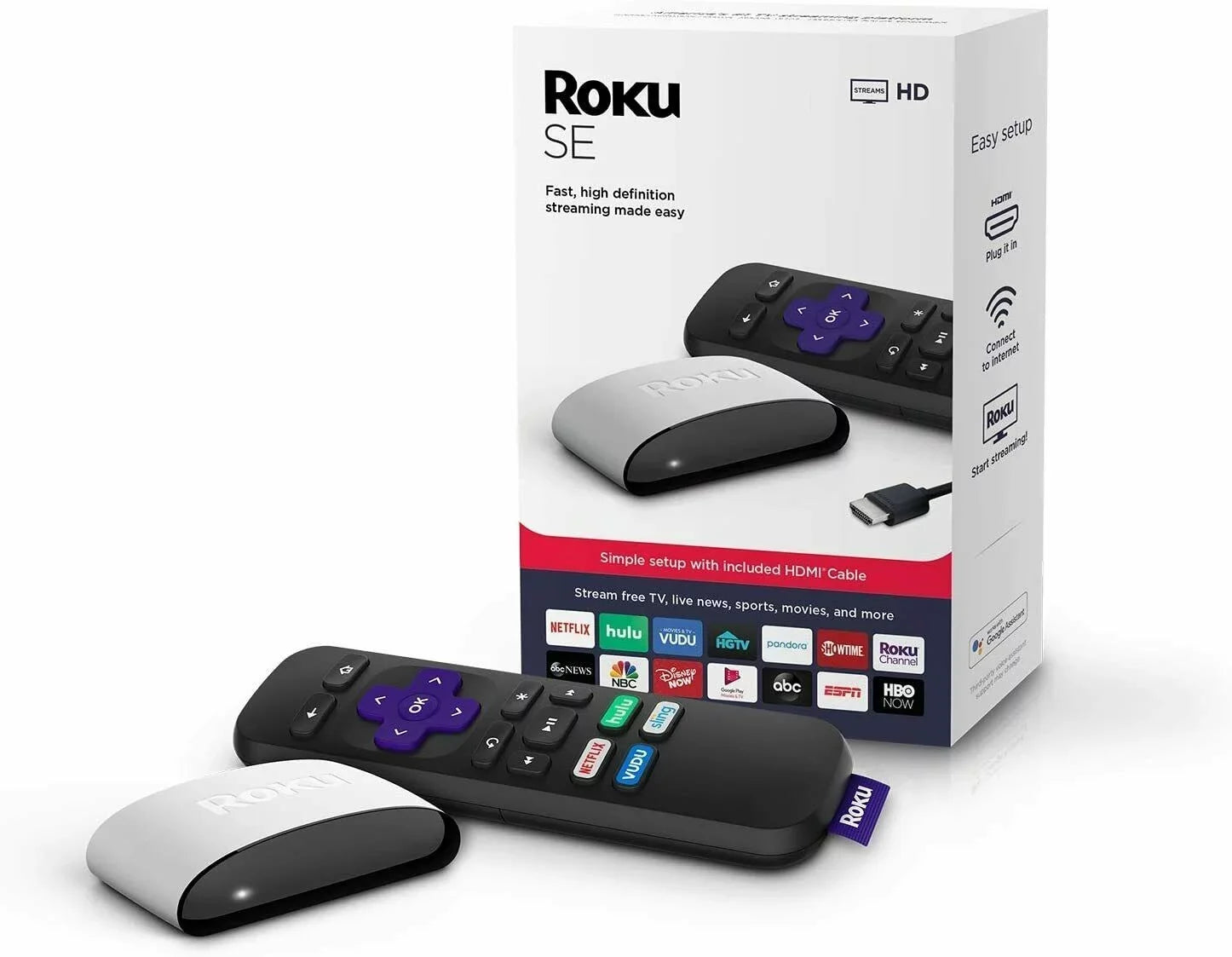 Roku  Streaming Media Player for Apple +, Netflix, Disney+Roku Channel 2019