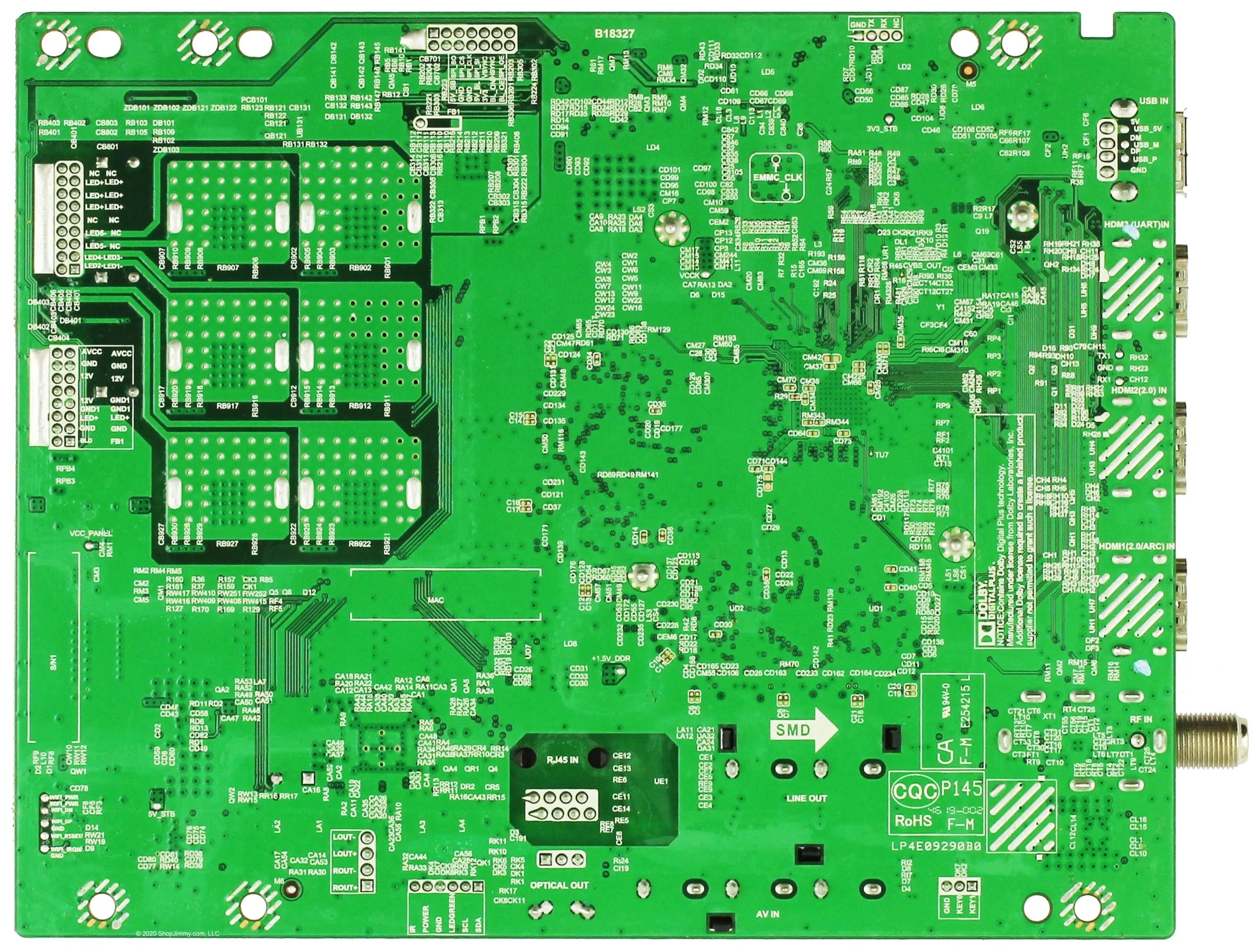 Vizio 6M03A0001X00J Main Board for V655-G9 ( Serial)