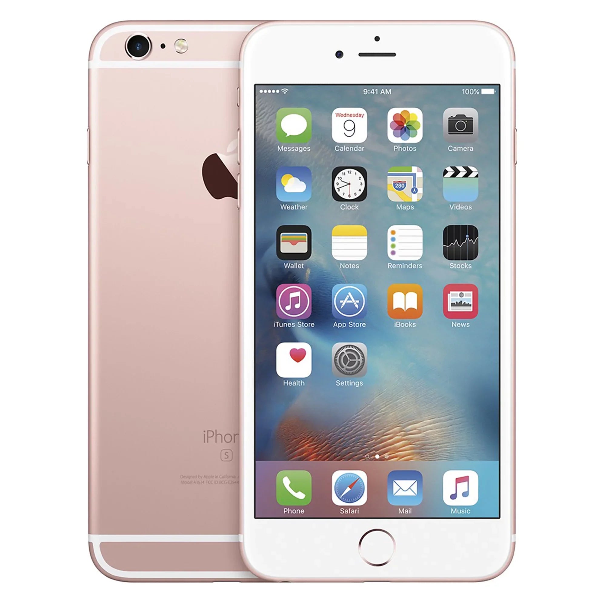 Restored Apple iPhone 6S Plus 16GB Unlocked  iOS Smartphone Multi Colors (Rose Gold/White) (Refurbished)