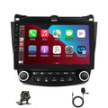 10.1" Touch Screen Android 12  Navigation Bluetooth Double 2 Din Car Stereo Radio Head Unit 2+32GB Carplay For 2003 2004 2005 2006 2007 Honda Accord