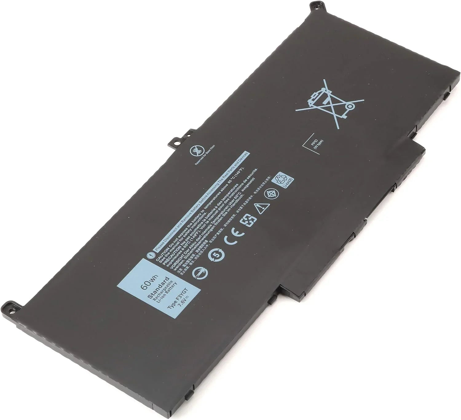 New F3YGT 60wh Laptop y for Dell Latitude 12 7000 7280 7290/13 7000 7380 7390 p29s002 / 14 7000 7480 7490 p73g002