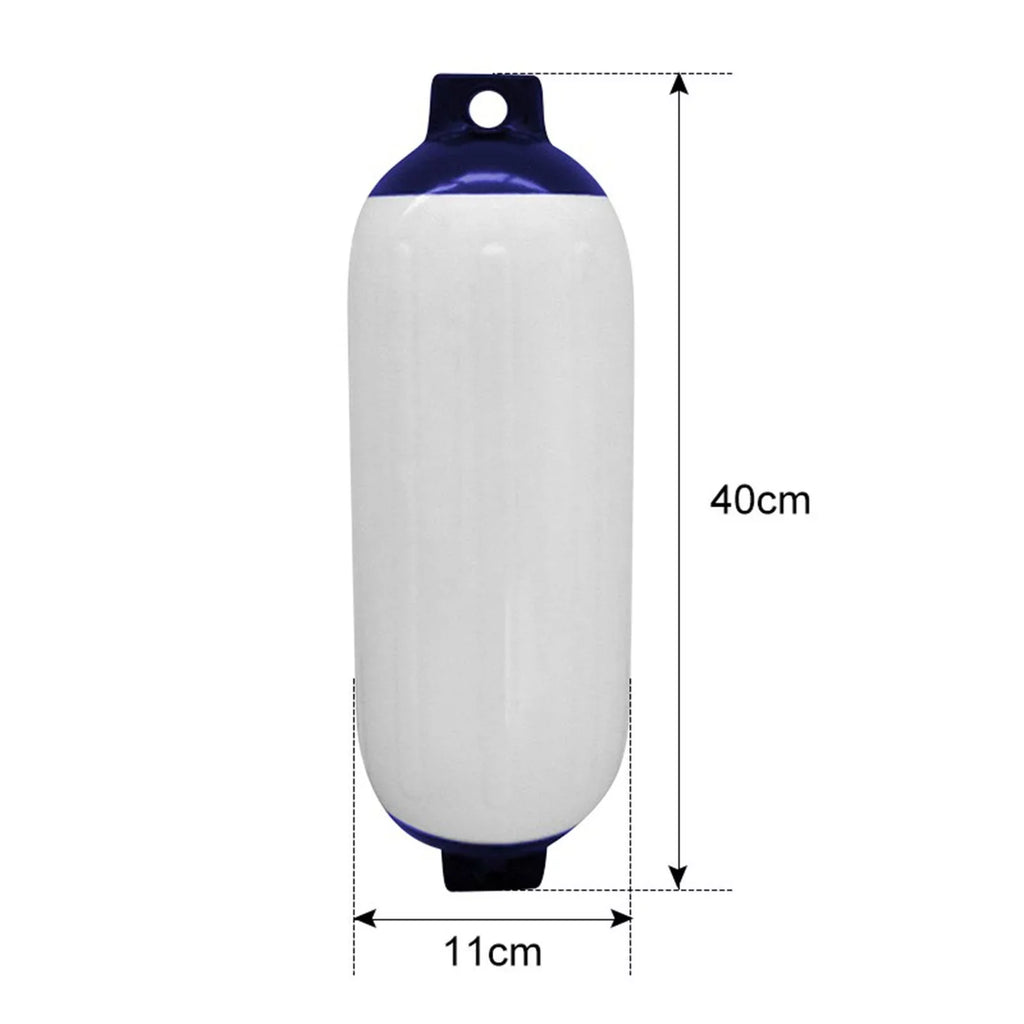 Boat Fenders,Boat Fenders Protector with Rope and Nozzles,Boat Fenders Set Speedboat Anti Collision 4x16in,Marine Boat Fenders for Docking Protection,Inflatable Boat Bumper Fishing Boats