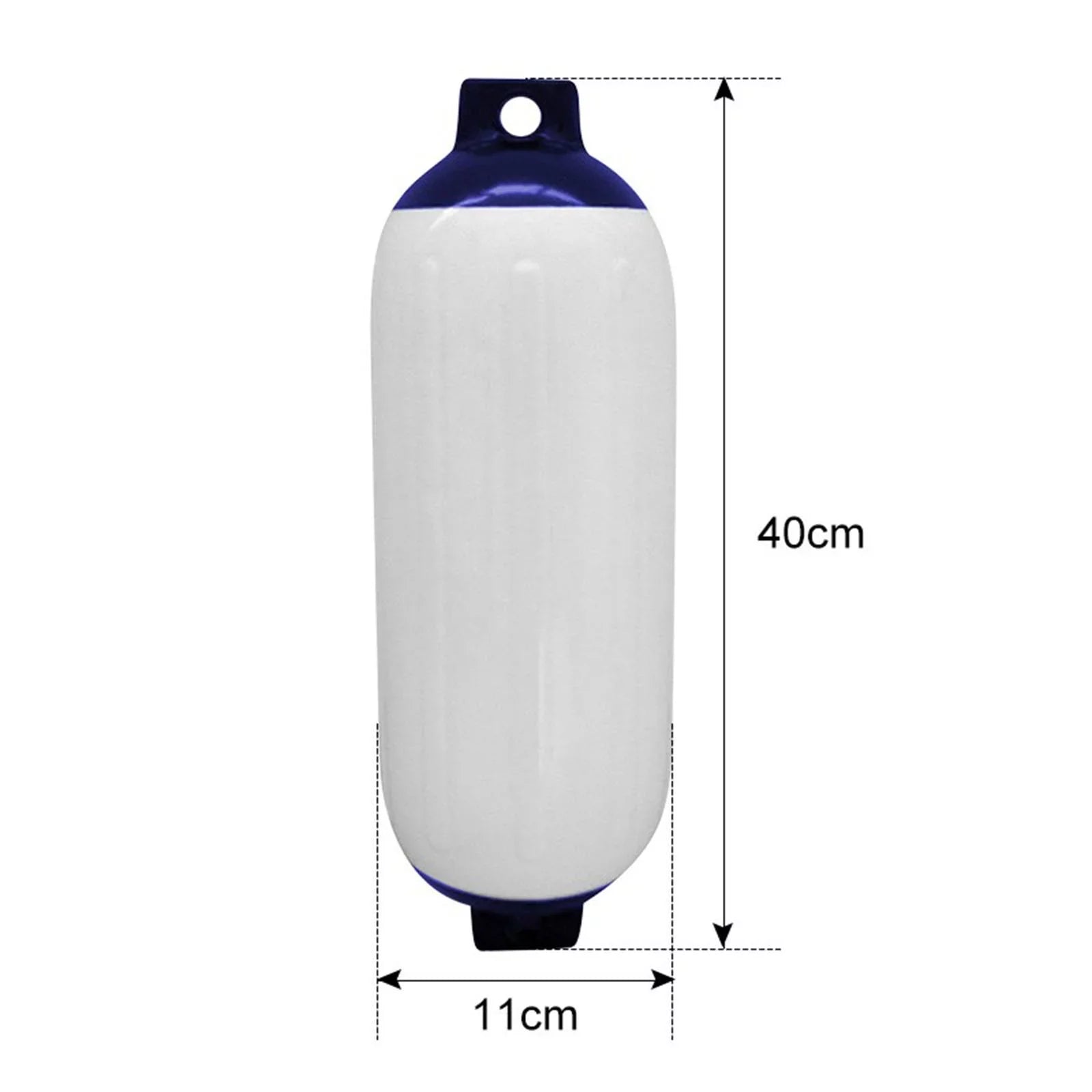 Boat Fenders,Boat Fenders Protector with Rope and Nozzles,Boat Fenders Set Speedboat Anti Collision 4x16in,Marine Boat Fenders for Docking Protection,Inflatable Boat Bumper Fishing Boats