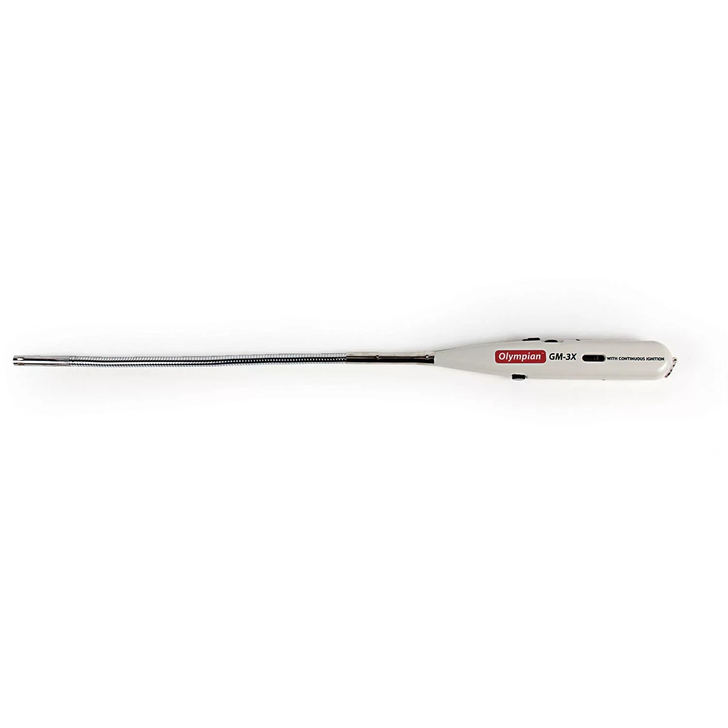 Camco Olympian -3X Gas Match | Refillable with Butane Lighter Fluid (It Arrives Empty) | 26-inch Total Length, Multicolor (57549)