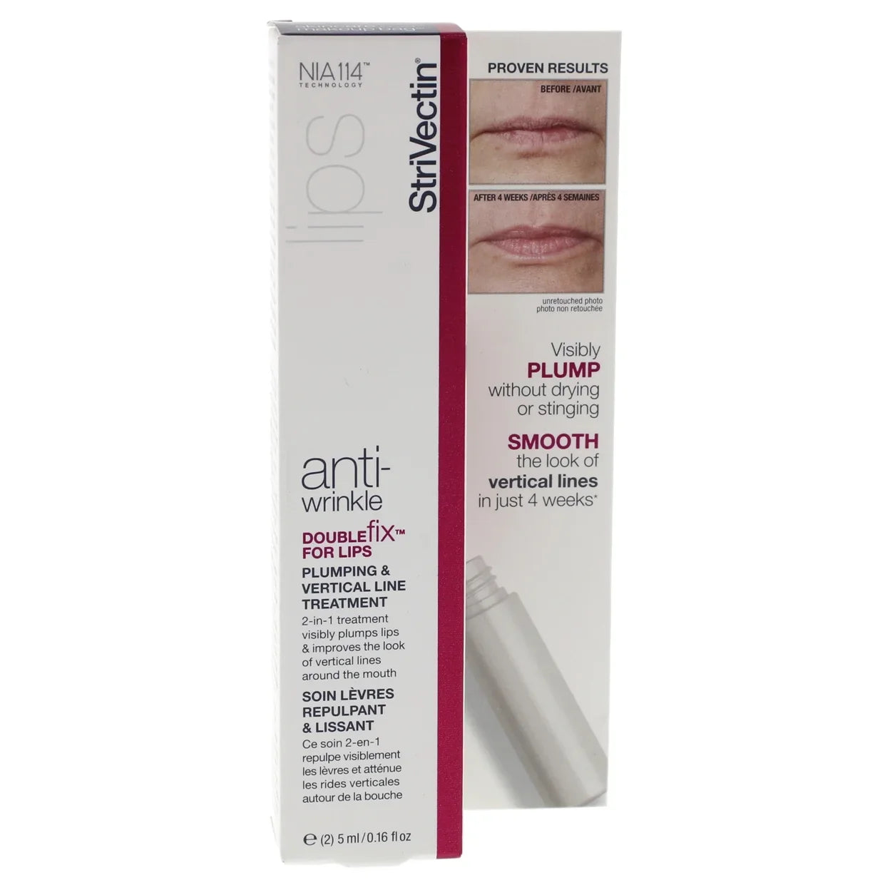 StriVectin Anti-Wrinkle DoubleFix for Lips by StriVectin, .16oz Lip Treatment