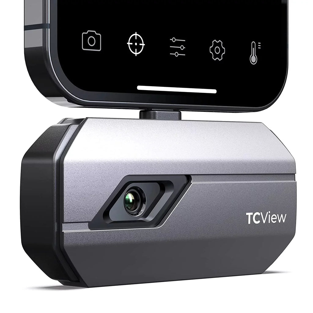 TC002 Thermal Camera for iOS (iPhone & iPad) 256 x 192  High Resolution Thermal Imaging Camera, 40mk Thermal Sensitivity -4F~1022F Temperature Range