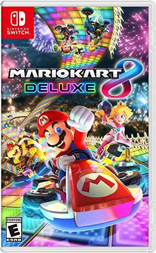 Nintendo Switch 6 items Bundle:Nintendo Switch 32GB Console Gray Joy-con,128GB Micro  Card Nintendo Joy-Con (L/R) Wireless Controllers Neon Red,Mario Kart 8 Deluxe Mytrix  Cable and Wall Charger