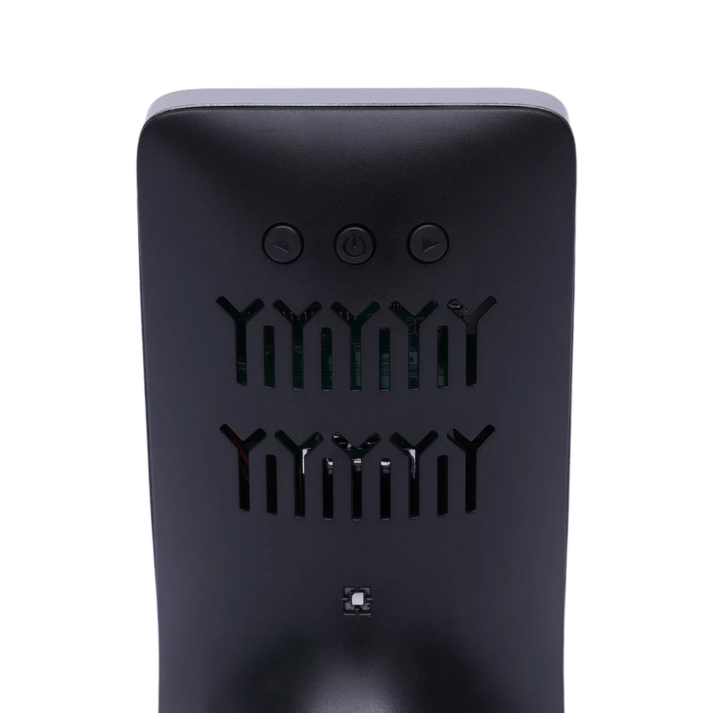 Miumaeov Indoor Air Quality Monitor for CO2, Temperature & Humidity (White, Black)