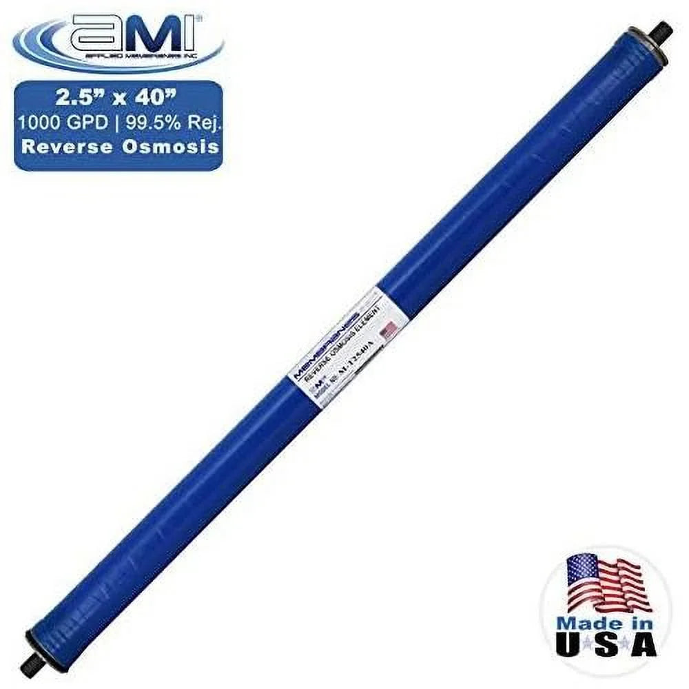 Reverse Osmosis Membrane For Tap Water | 1,000  At 225 Psi | 99.5% Rejection | Replacement  Membrane |   M-T2540A