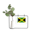 Jamaica Country Love Metal Picture Frame Cerac Vase Decor