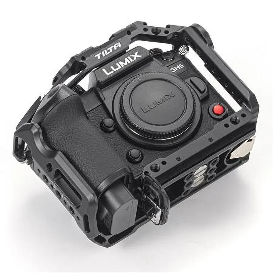 Full Camera Cage for Panasonic Lumix GH6, Black