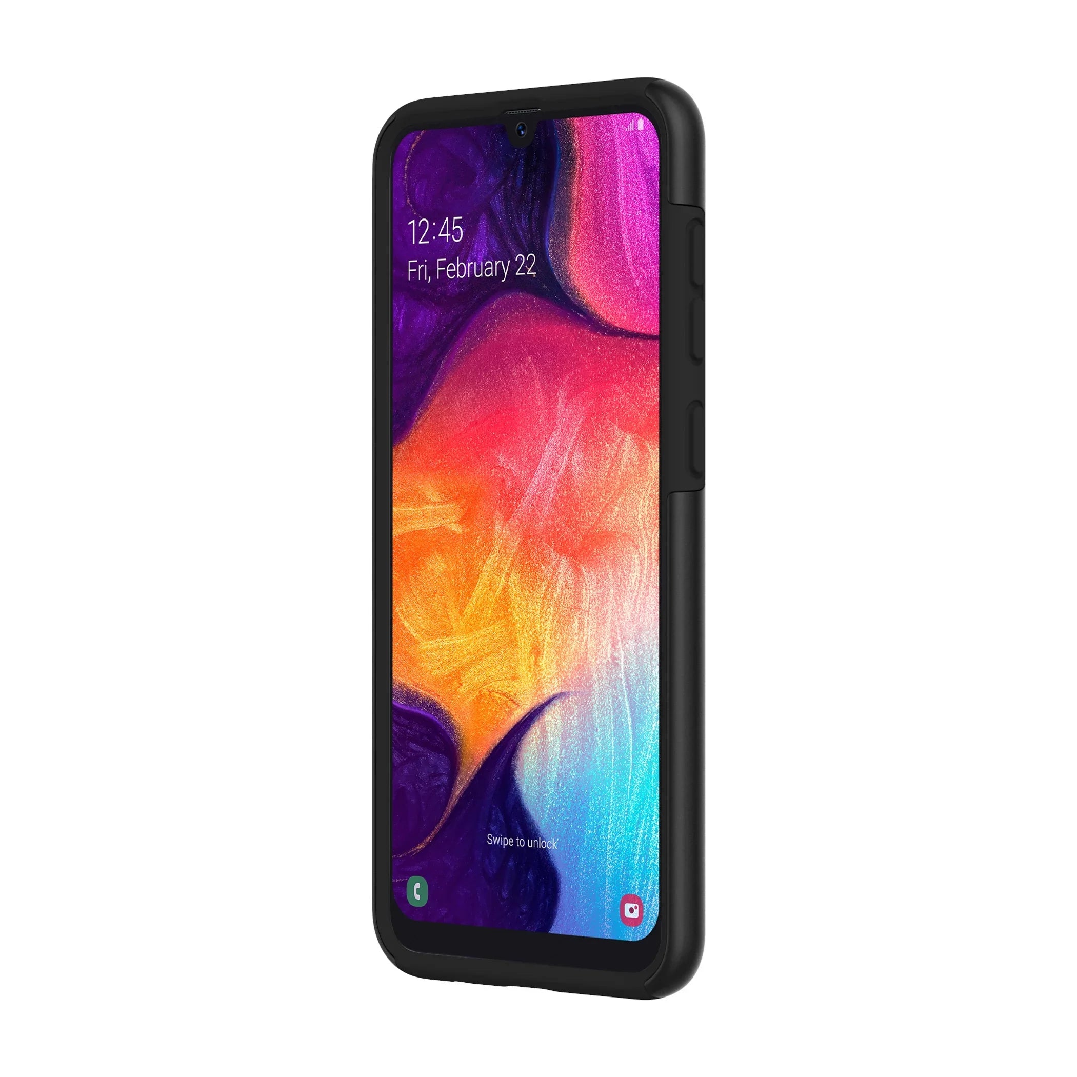 Incipio DualPro Classic Phone Case for Samsung Galaxy A50 - Jet Black